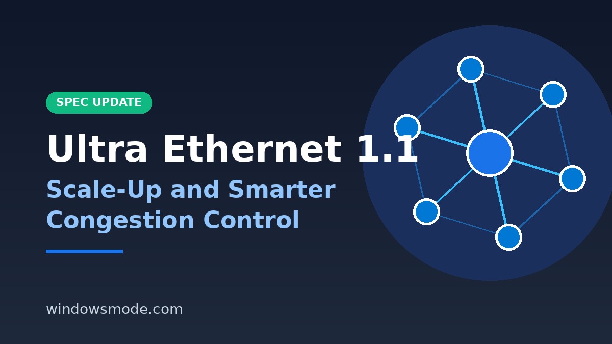 Ultra ethernet 1 1 cover
