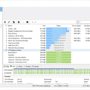 uTorrent Classic main window